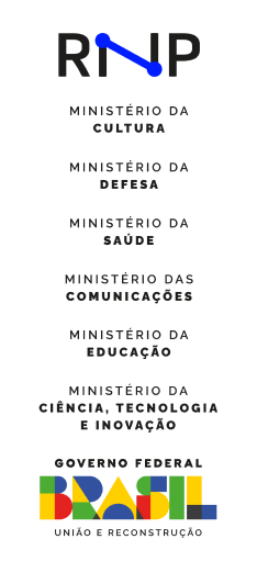 Rodapé RNP e Governo Federal do Brasil